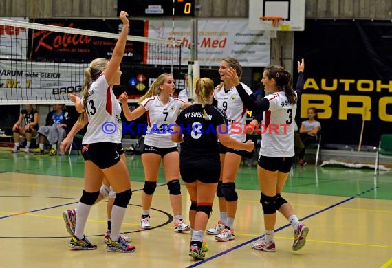 Volleyball Damen 3. Liga Süd SV Sinsheim gegen VC Wiesbaden-2 , 08.10.2016 (© Siegfried)